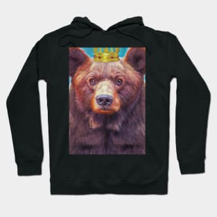 Bear with Crown Hoodie